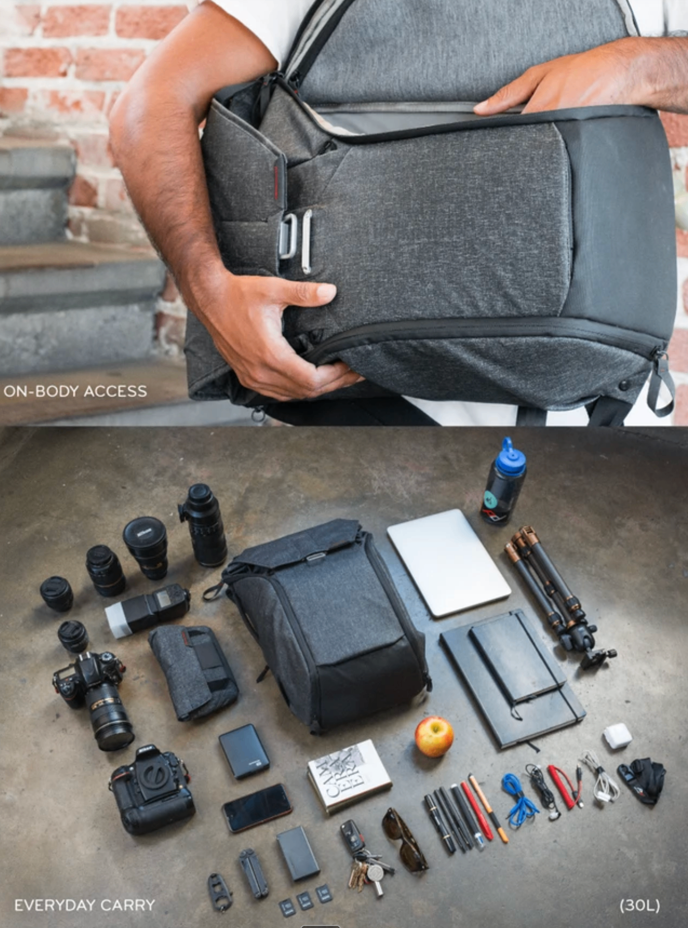 Everyday Bags — access-focused, expandable bags built for photographers
