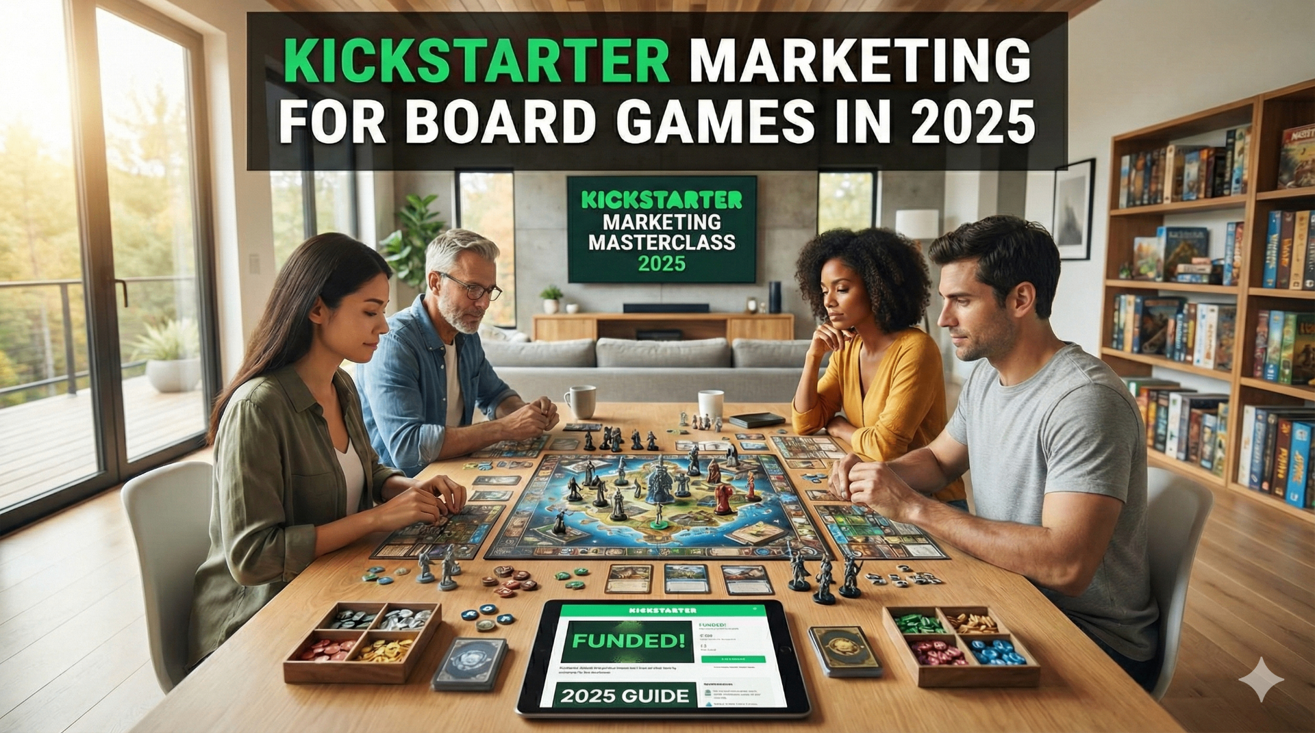 Kickstarter marketing for board games in 2025: The Masterclass Guide