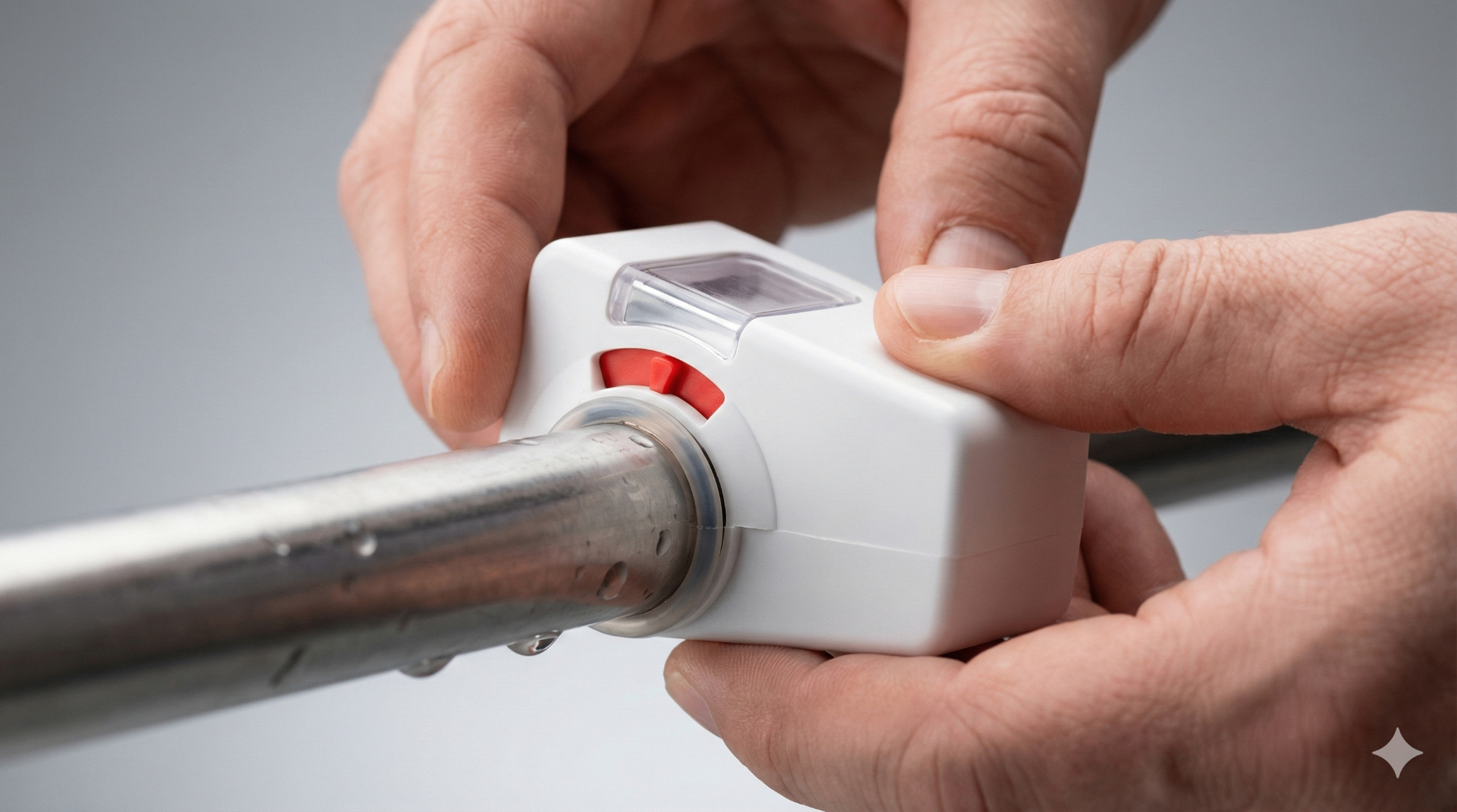 Close-up product demo shot for Kickstarter video showing hands-on proof of concept testing with hardware prototype for crowdfunding campaign 2026