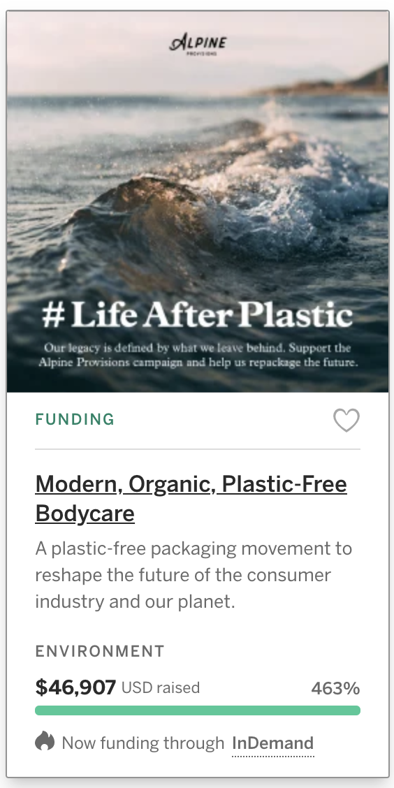 Modern, Organic, Plastic-Free Bodycare