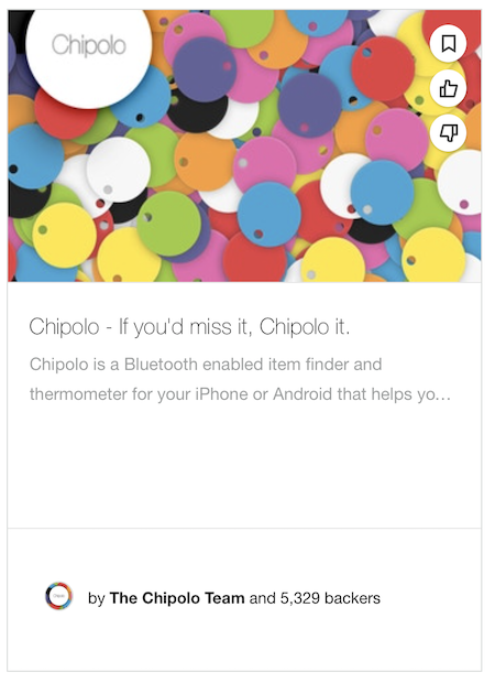 Chipolo - If you'd miss it, Chipolo it.