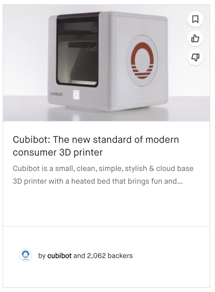Cubibot: The new standard of modern consumer 3D printer