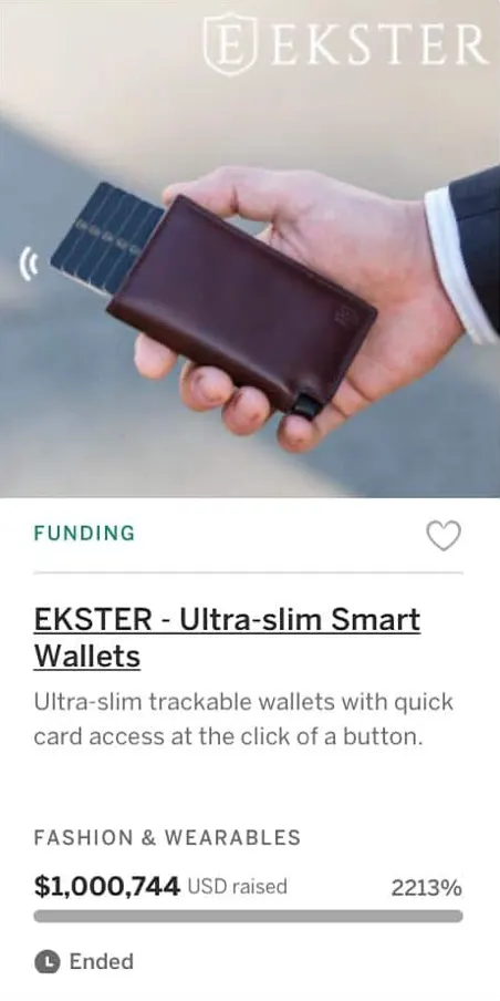 EKSTER - Ultra-slim Smart Wallets