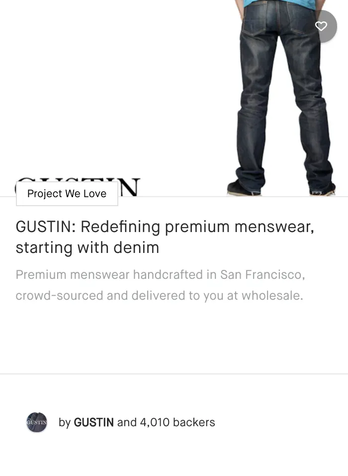 GUSTIN: Redefining premium menswear, starting with denim
