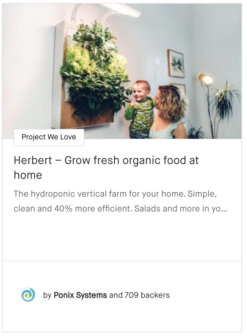 Herbert – Grow fresh organic food at home