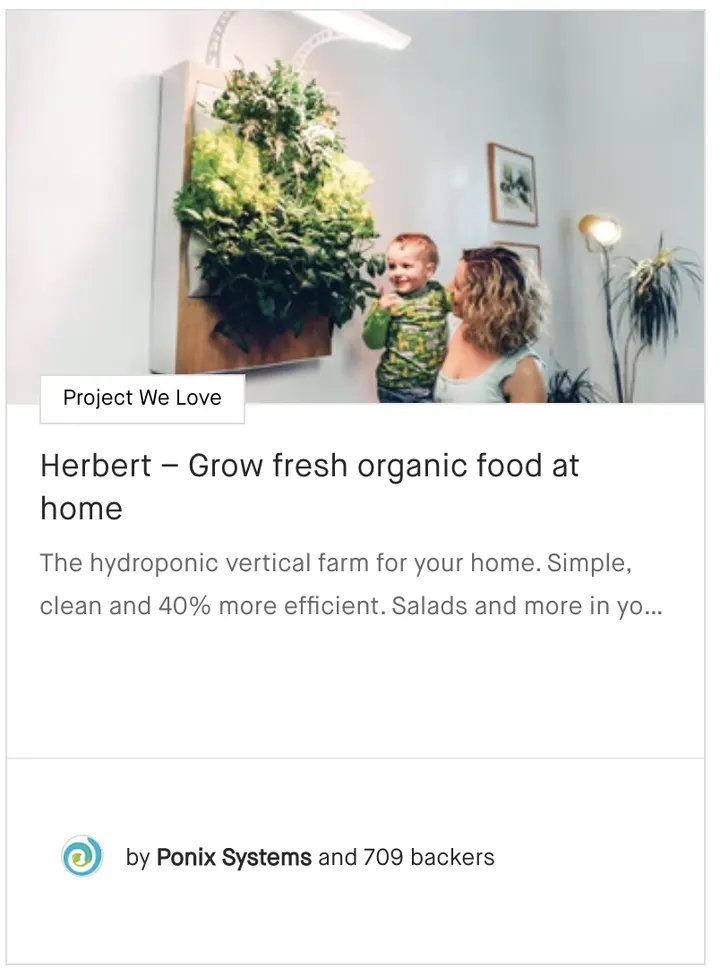 Herbert – Grow fresh organic food at home