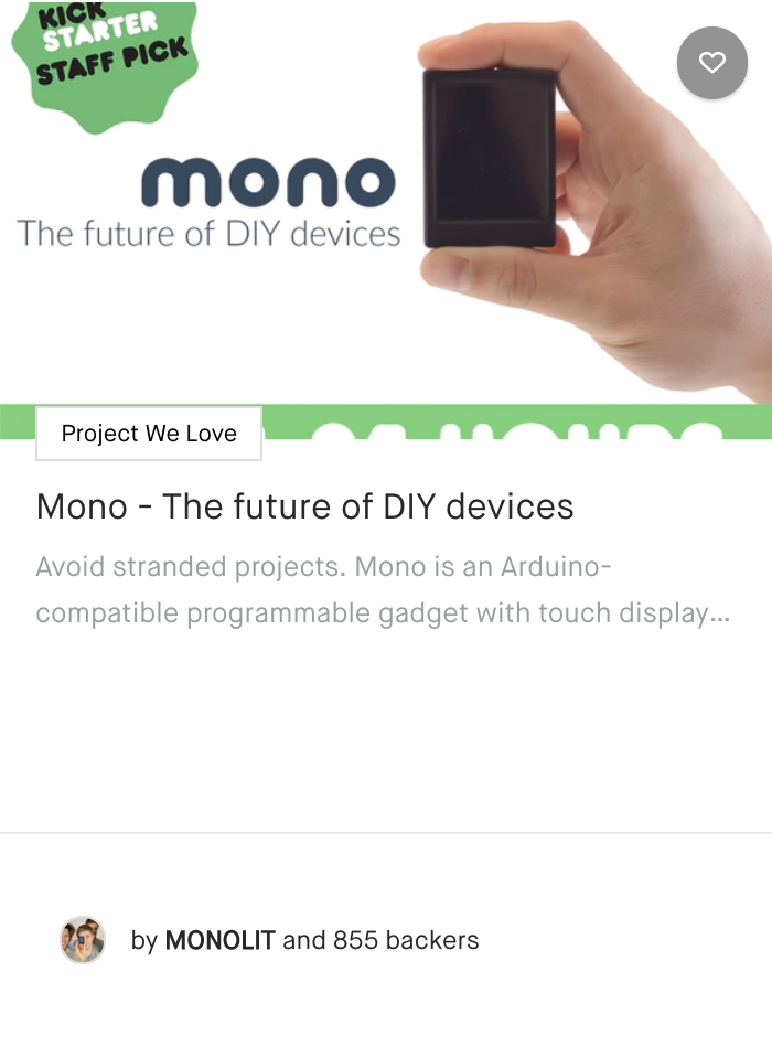 Mono - The future of DIY devices
