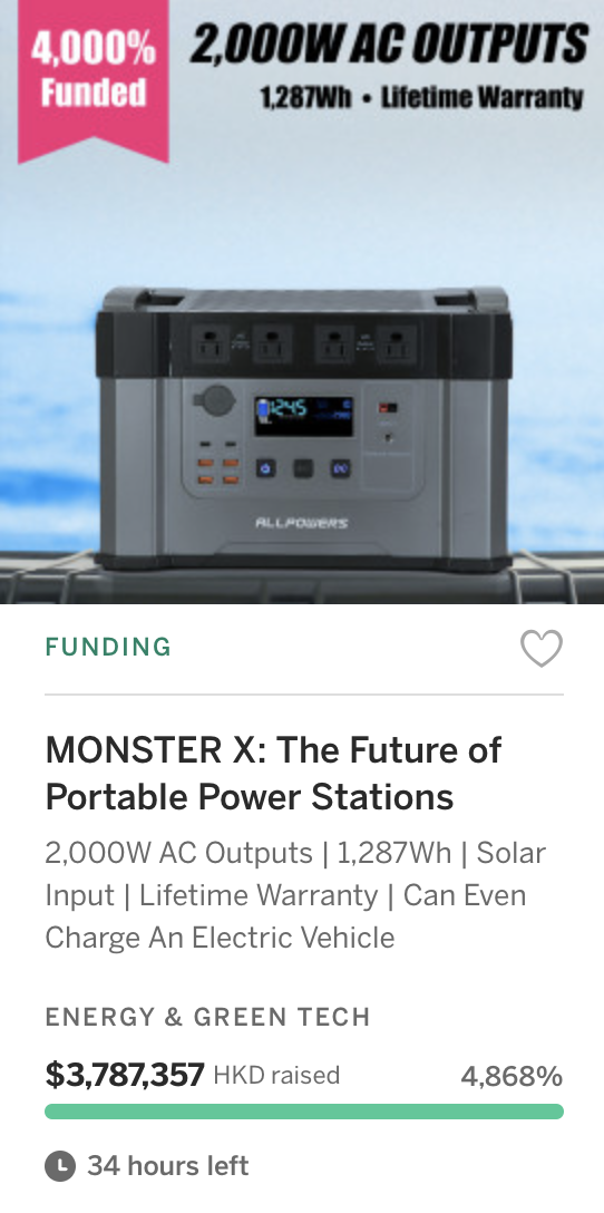 MONSTER X: The Future of Portable Power Stations