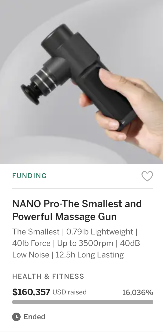 NANO Pro-The Smallest and Powerful Massage Gun