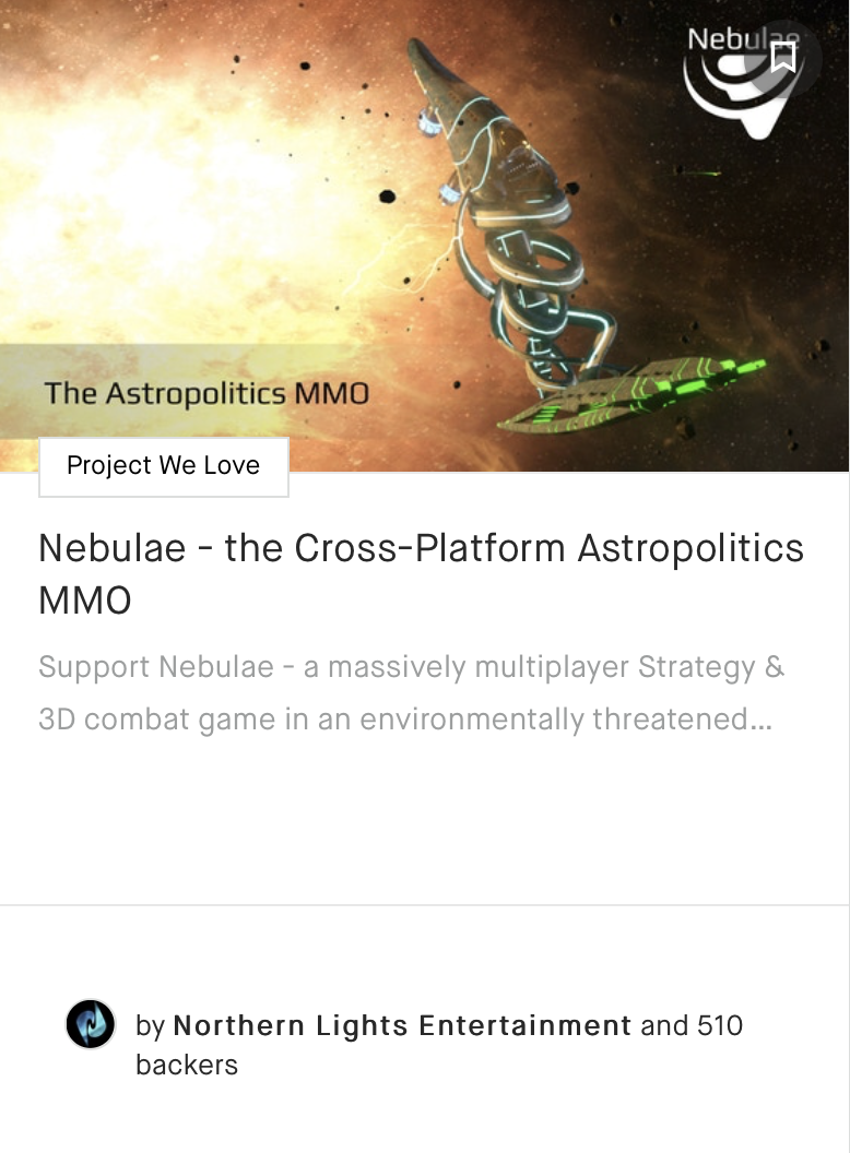 Nebulae - the Cross-Platform Astropolitics MMO