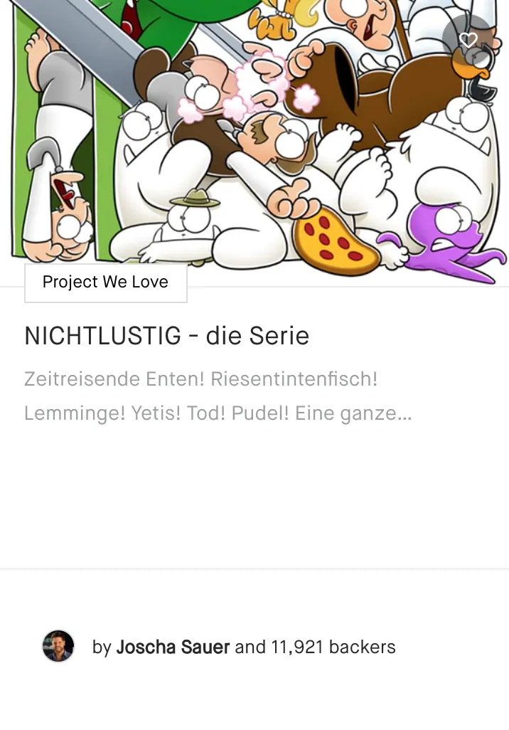NICHTLUSTIG - die Serie