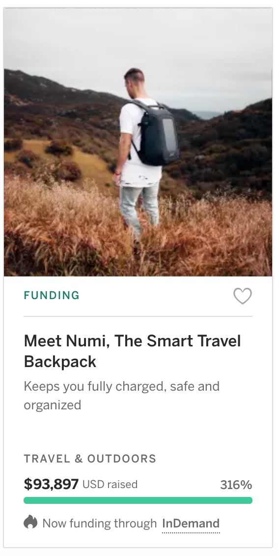 Meet Numi, The Smart Travel Backpack