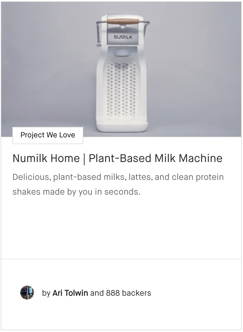 Numilk Home | Plant-Based Milk Machine