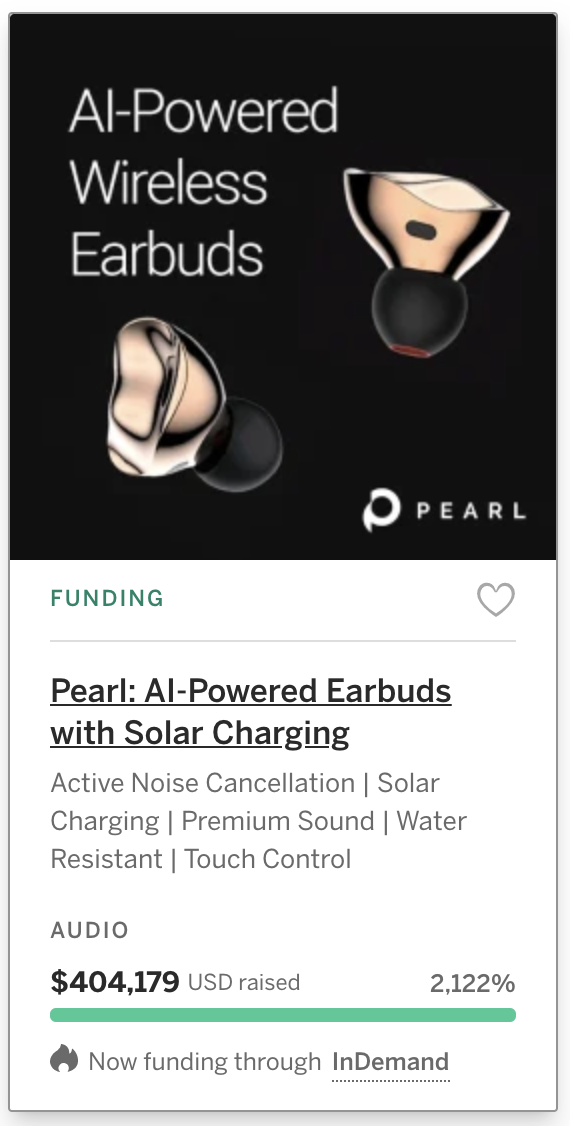 Pearl: AI-Powered Earbuds with Solar Charging
