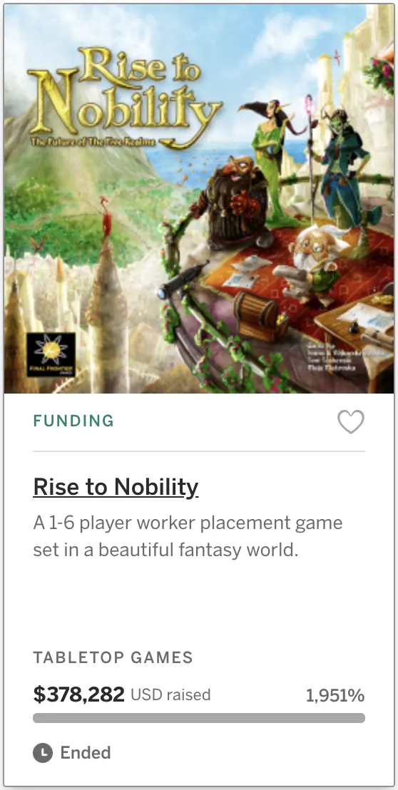 Rise to Nobility
