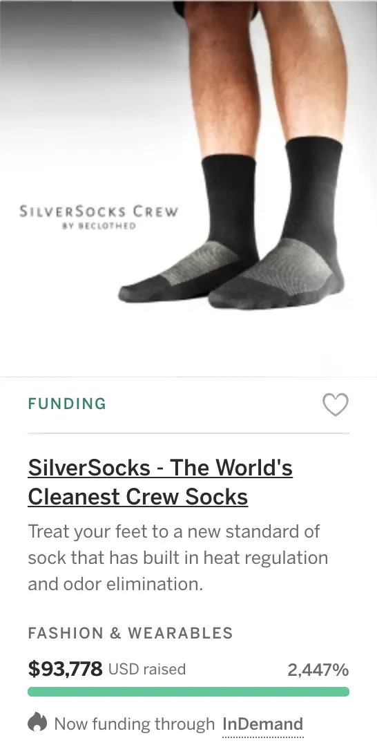 SilverSocks - The World's Cleanest Crew Socks