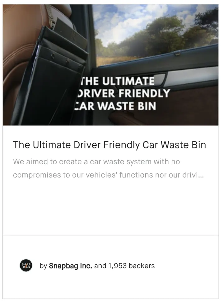 The Ultimate Driver Friendly Car Waste Bin