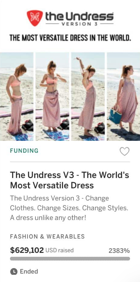 The Undress V3 - The World's Most Versatile Dress