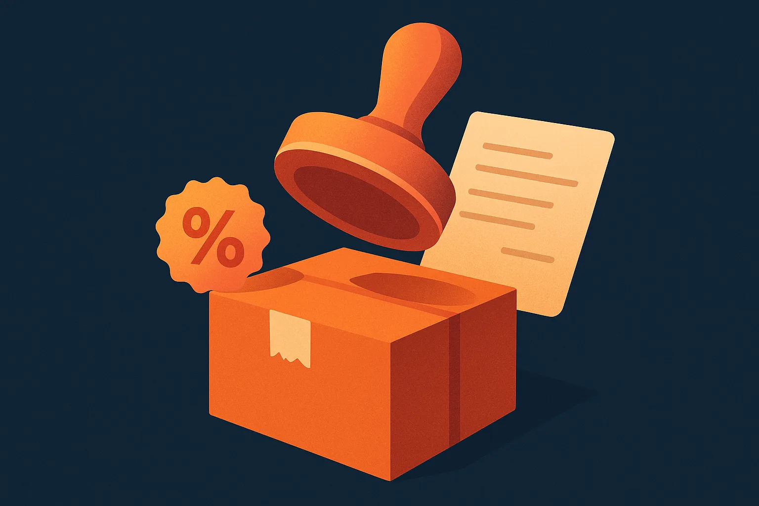 UK crowdfunding creator reviewing VAT and customs paperwork for shipments into the EU
