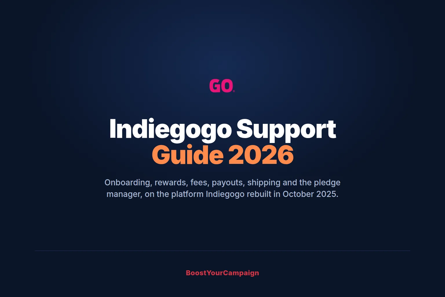Indiegogo Support Guide 2026: How the Platform Works