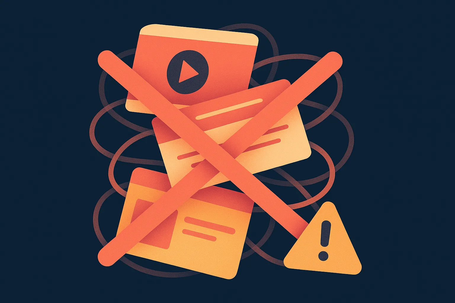 Common Kickstarter page structural mistakes illustration