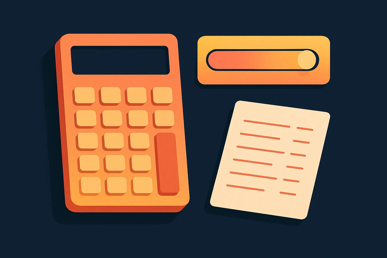 Calculator worksheet showing a $100,000 Kickstarter raise reduced by fees, dropped pledges, and real budget lines
