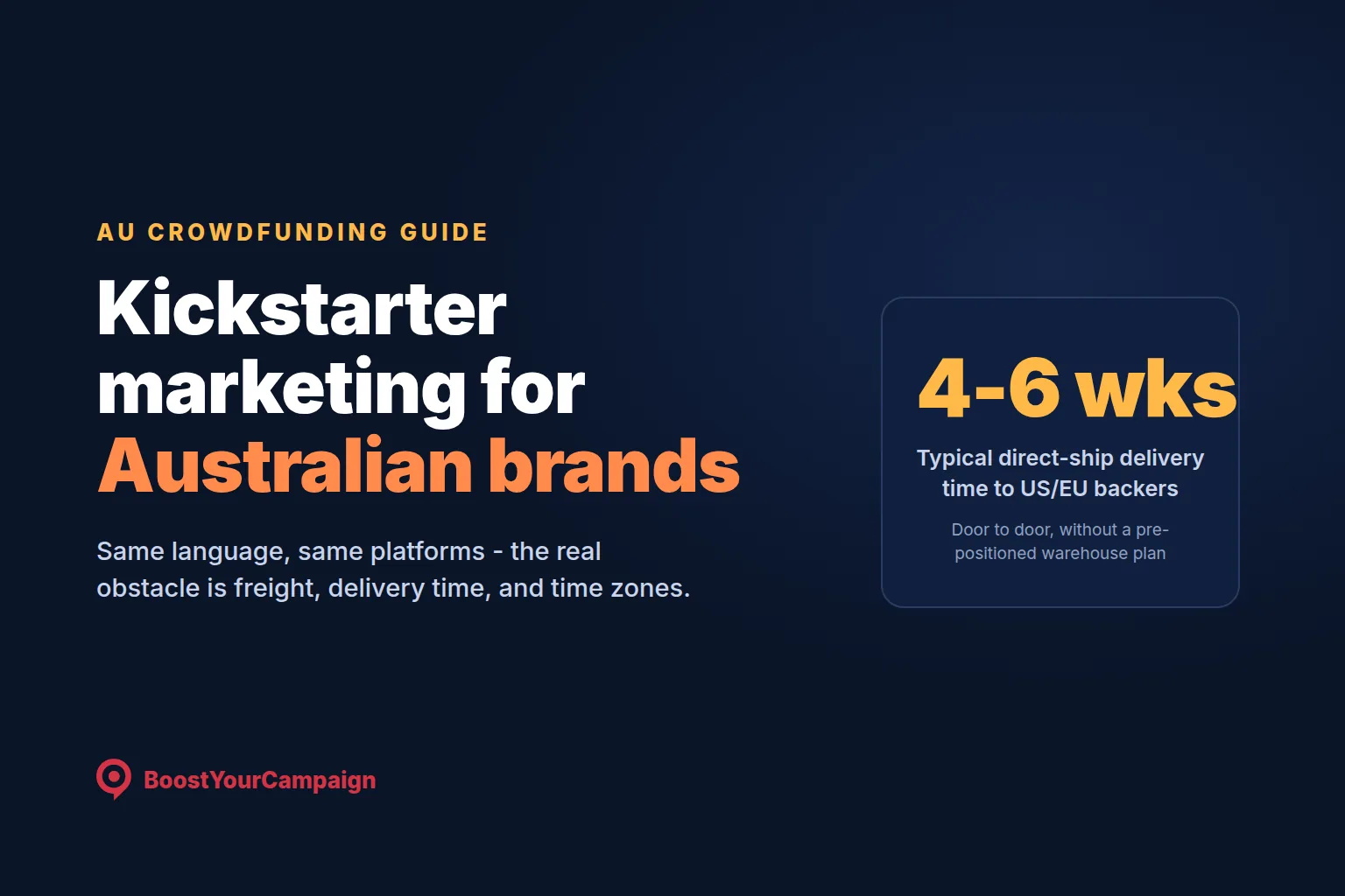 Kickstarter & Indiegogo Marketing for Australian Brands: US/EU Guide