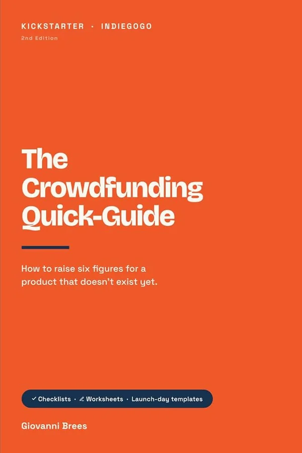 The Crowdfunding Quick-Guide, second edition paperback cover