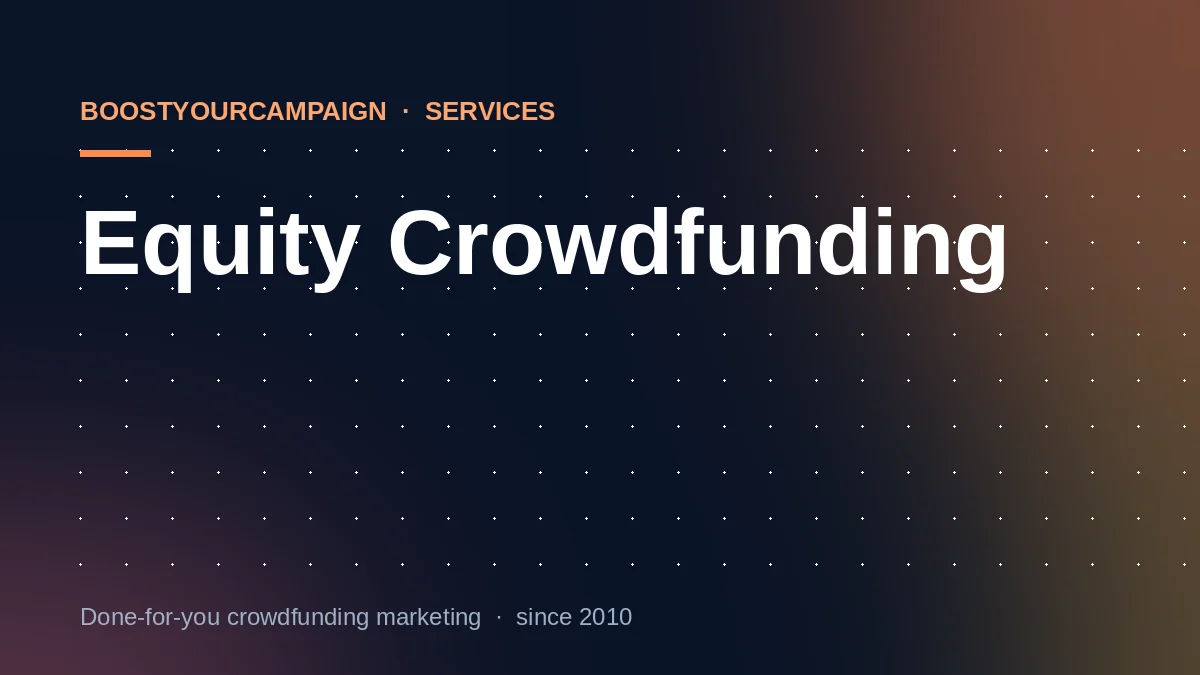 Equity Crowdfunding Marketing: Build an Investor Pipeline