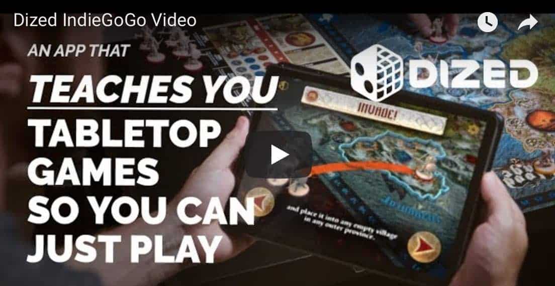 Tabletop Gaming App Reached 35% of Its Funding Goal In Less Than 24 Hours